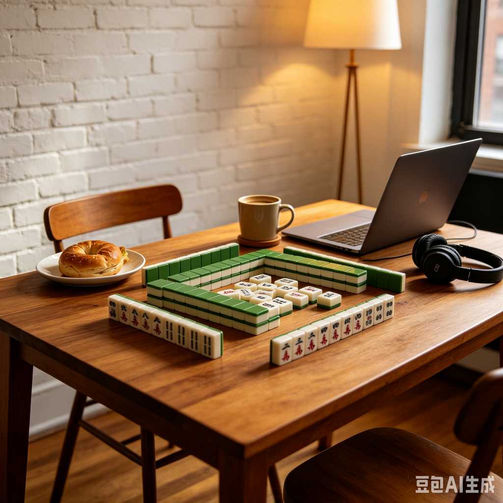 smooth print surface mahjong tiles